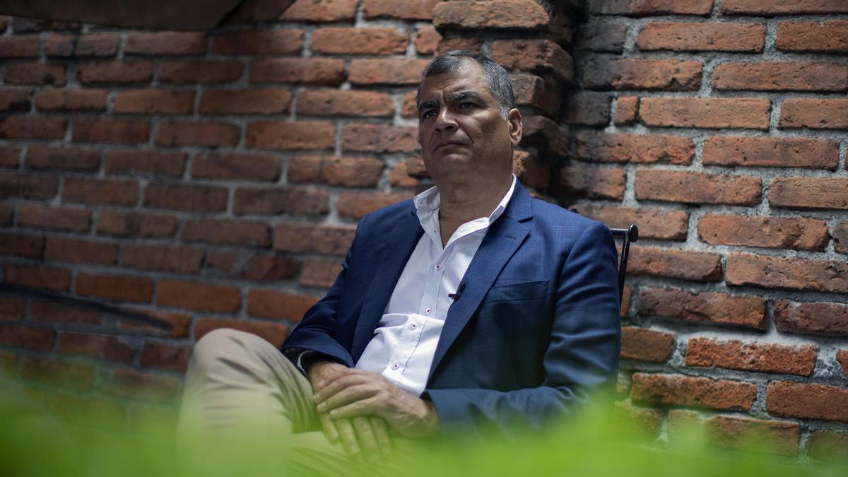 El expresidente de Ecuador Rafael Correa.