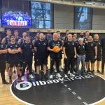 Plantilla y técnicos de Bilbao Basket / Foto: Onda Vasca