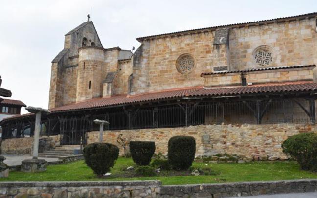 La iglesia de Andra Mari, en Elexalde, es una de las joyas arquitectónicas de Galdakao
