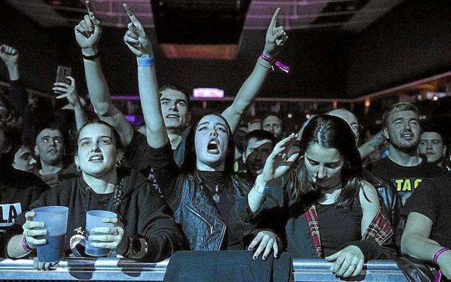 Público en el festival Iruña Rock 2022 Público en el festival Iruña Rock 2022