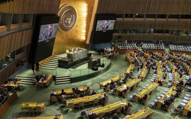 La resolución partió de Ucrania y fue inmediatamente apadrinada por la Unión Europea.