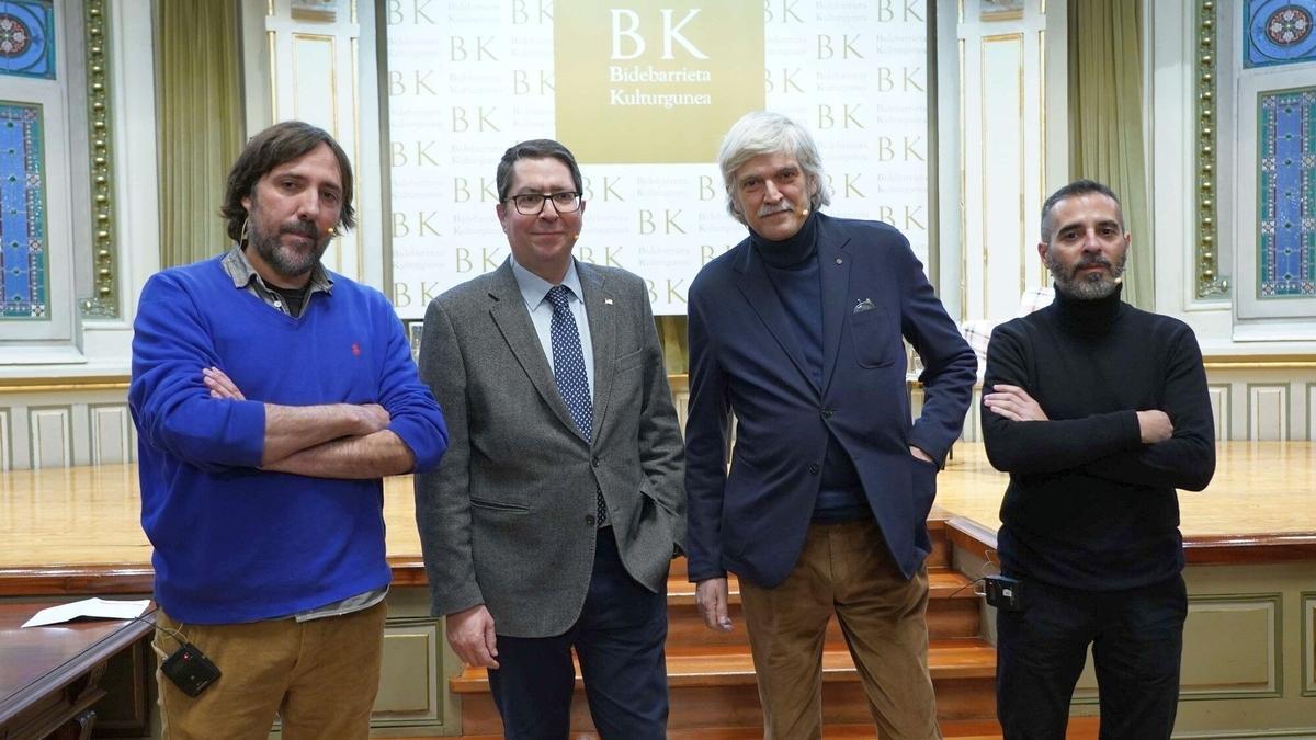 Bidebarrieta acoge la presentación del libro ‘La rebelión del ángel’, una biografía ilustrada de Blas de Otero