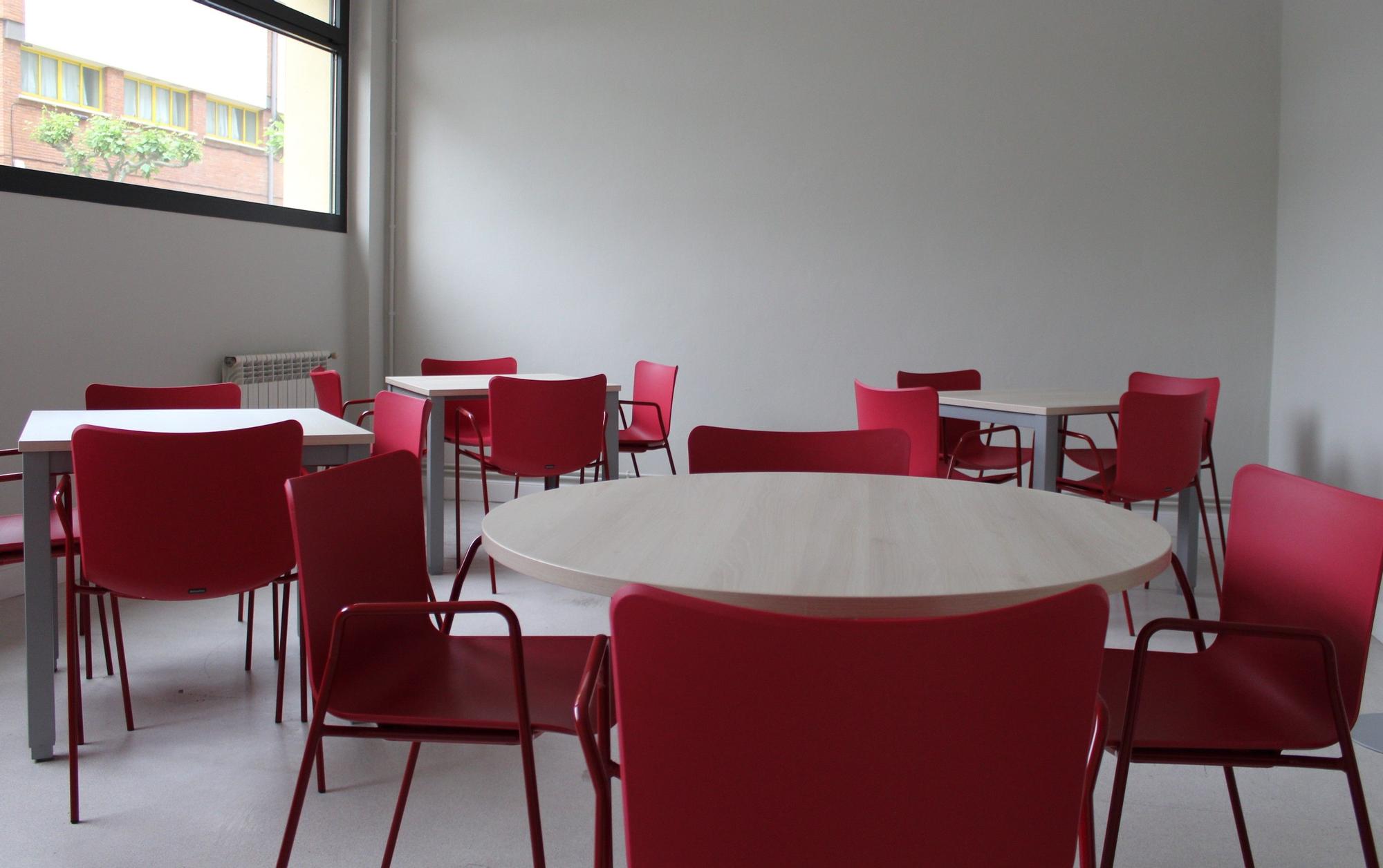 Una de las salas de las dependencias