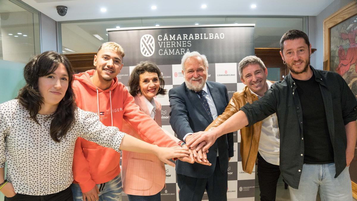 Melgosa ha participado este viernes en el ciclo 'Los Viernes de la Cámara', organizado por la Cámara de Comercio de Bilbao, donde ha conversado con su presidente, José Ignacio Zudaire.