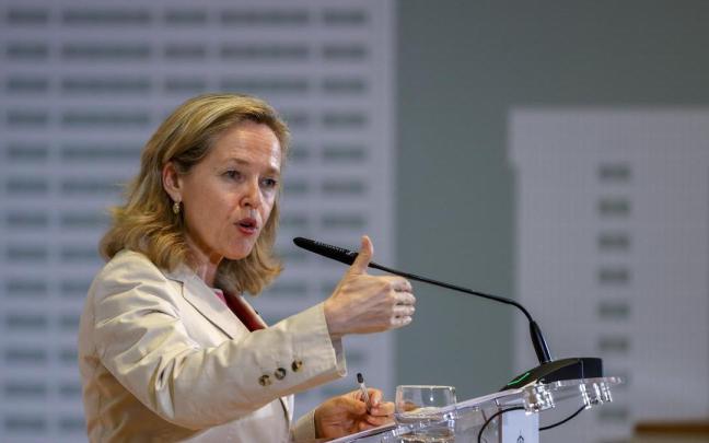 La ministra Nadia Calviño. La ministra Nadia Calviño.