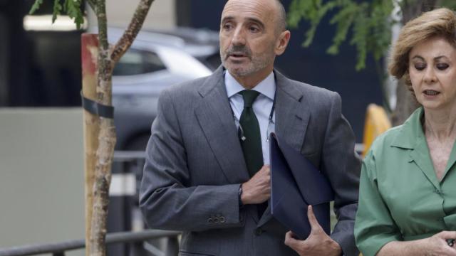 El empresario Julio Martínez llega a la Audiencia Nacional.
