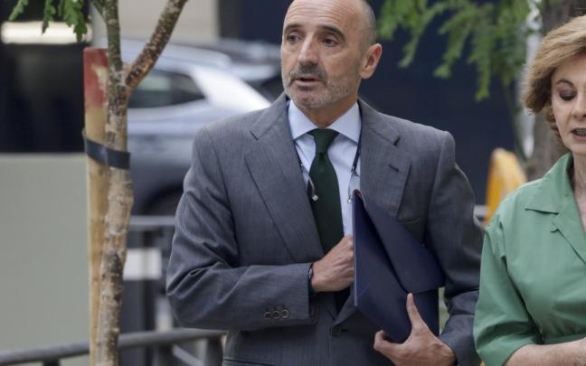 El empresario Julio Martínez llega a la Audiencia Nacional.