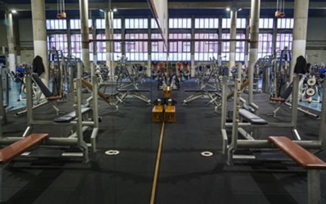 La zona de musculación del gimnasio