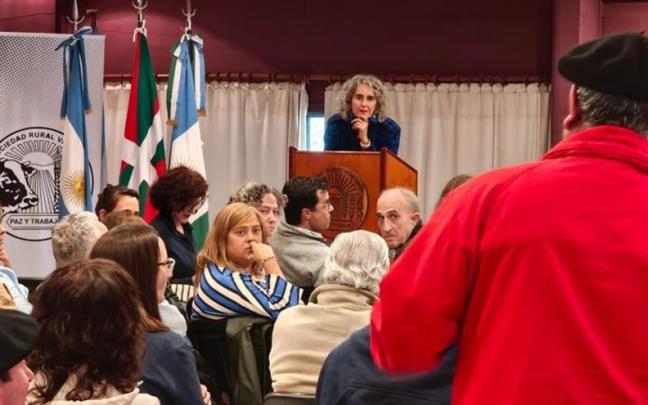 La vicelehendakari Ibone Bengoetxea en Argentina
