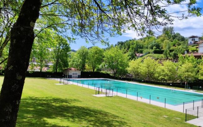 Las piscinas de Urretxu.