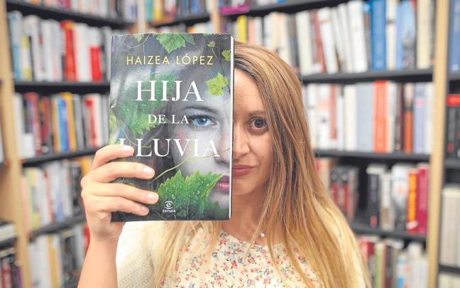 La escritora Haizea López. La escritora Haizea López.