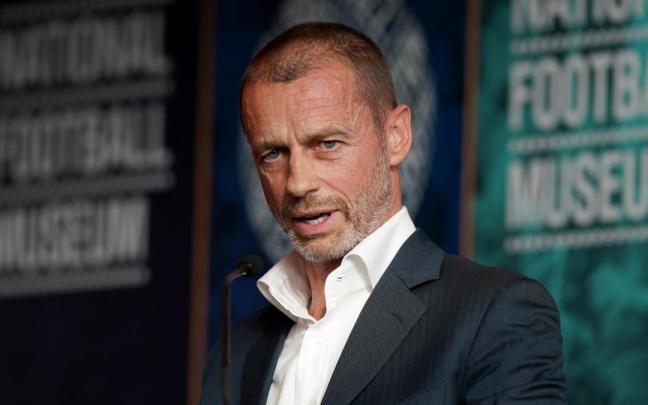 Aleksander Ceferin, presidente de la UEFA. Aleksander Ceferin, presidente de la UEFA.