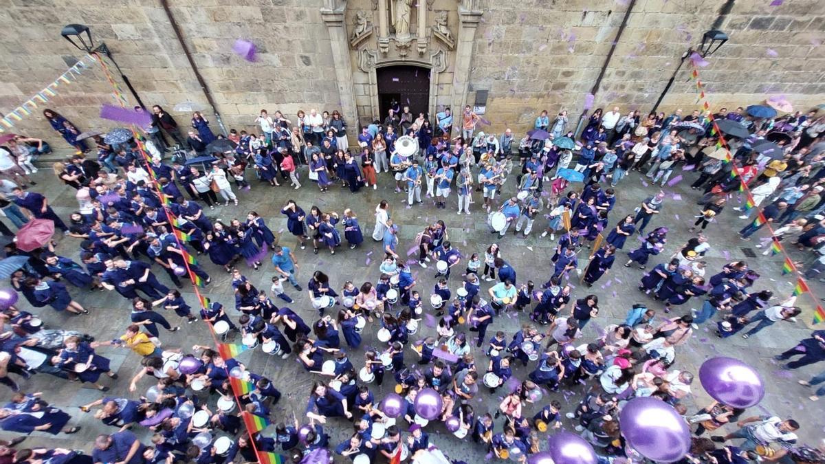 Inicio de las fiestas del año pasado