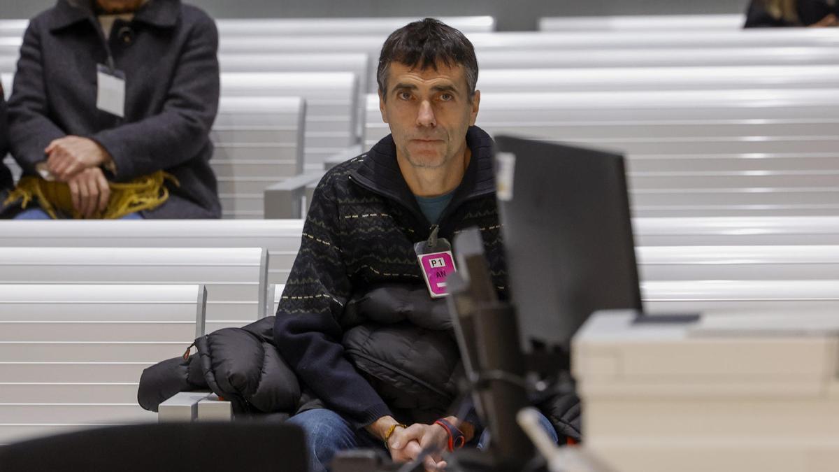 El exjefe de ETA Ibon Fernández Iradi, 'Susper', en la Audiencia Nacional.