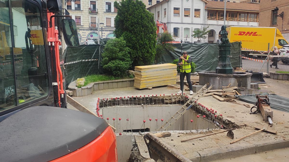 El nuevo centro de transformación se ubicará en el entorno de la fuente de San Franzisko.