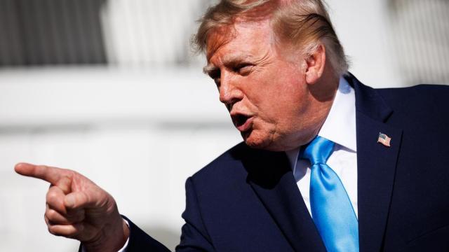 El presidente de los Estados Unidos, Donald Trump.