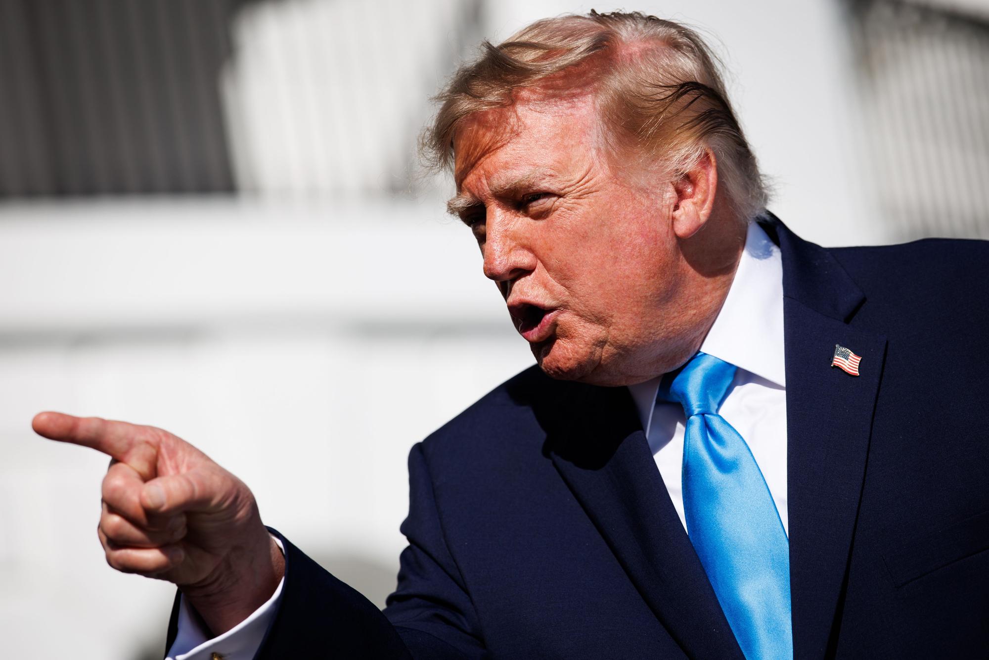El presidente de los Estados Unidos, Donald Trump.