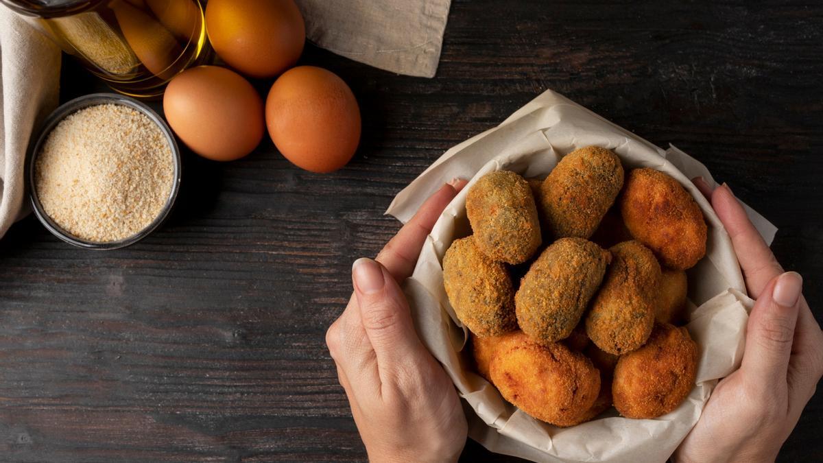 Las croquetas resultan un delicioso modo de practicar la comida de aprovechamiento.