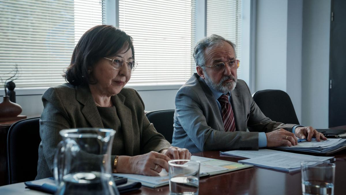 Carmen Machi y Antonio Durán ‘Morris’, en una escena de la serie ‘Celeste’.