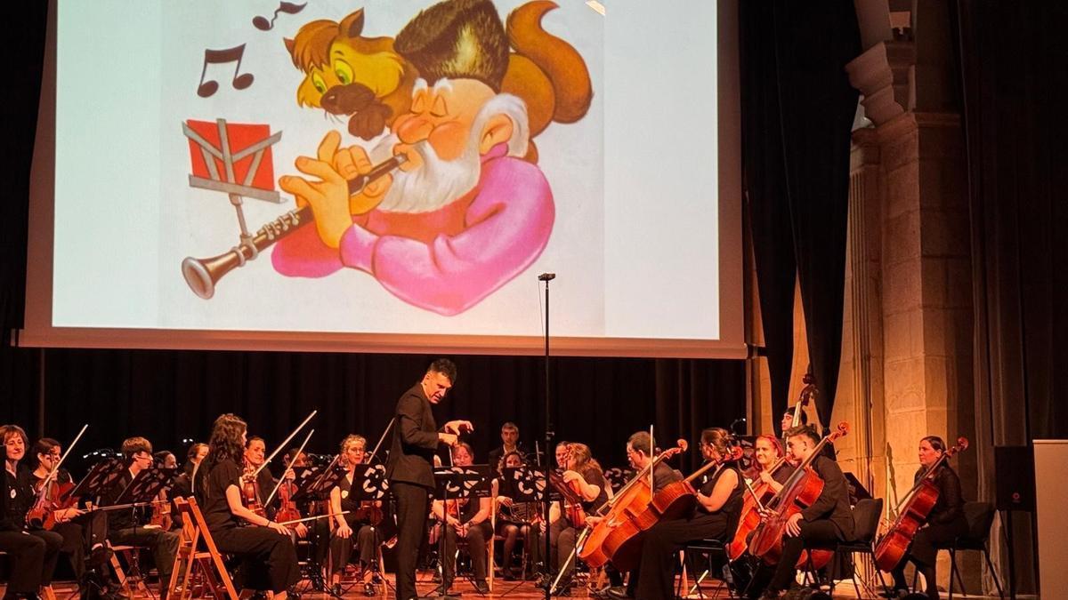 Aequus Ensemble de Oñati durante un concierto.