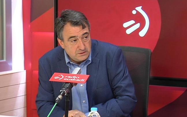 El portavoz del PNV en el Congreso de los Diputados, Aitor Esteban.