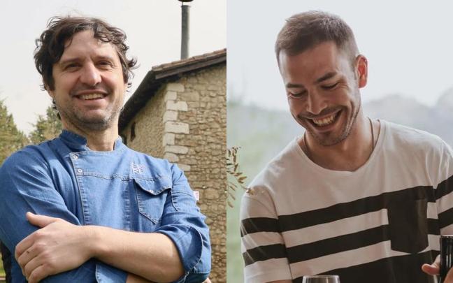 Alberto Molinero y Jorge Rodríguez, embajadores del Arabako Txakolina 2026