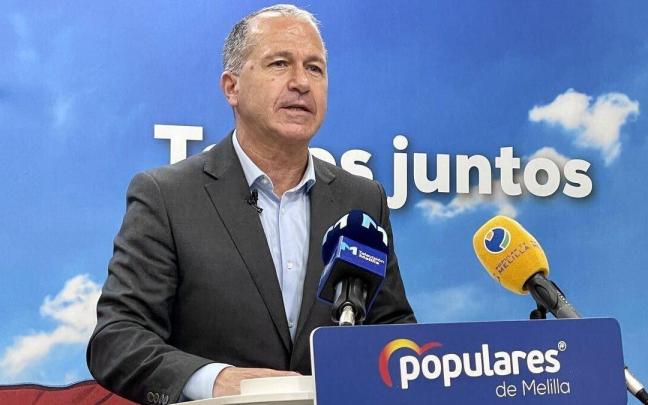 El vicepresidente primero de Melilla y secretario general del Partido Popular (PP) regional, Miguel Marín
