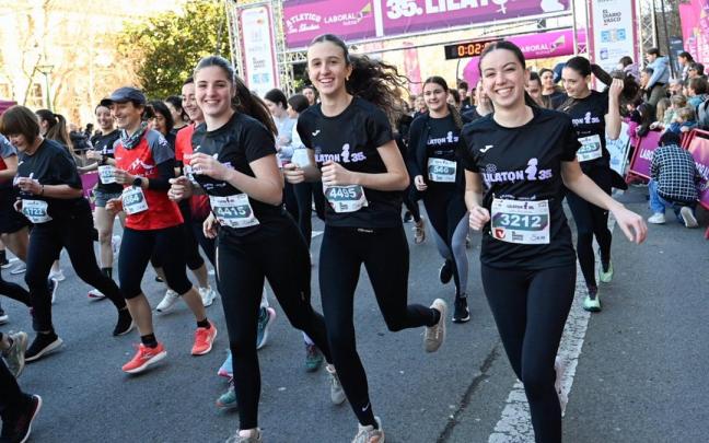 Miles de mujeres de todas las edades se darán cita para correr en Donostia el próximo 1de marzo.