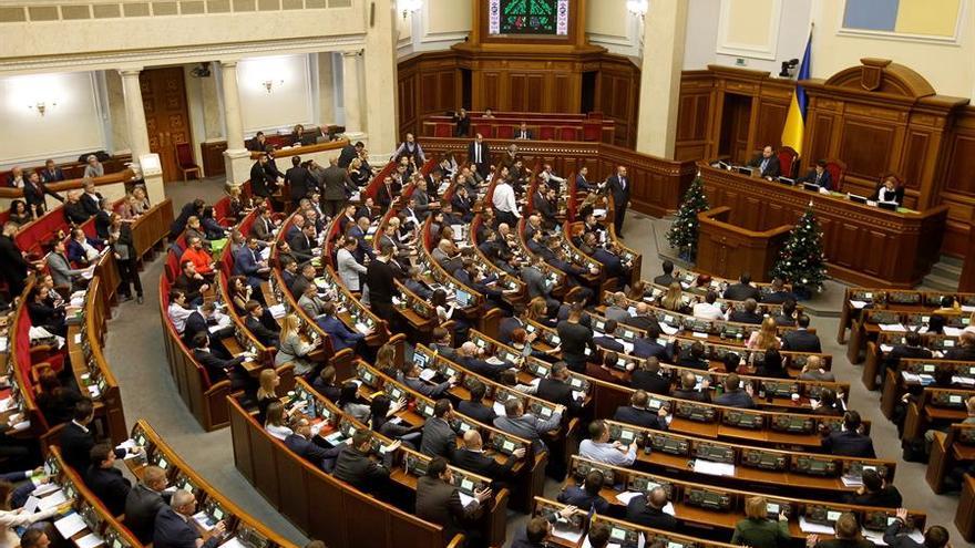 El parlamento ucraniano en una foto de archivo.