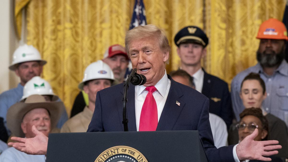 El presidente de EEUU, Donald Trump