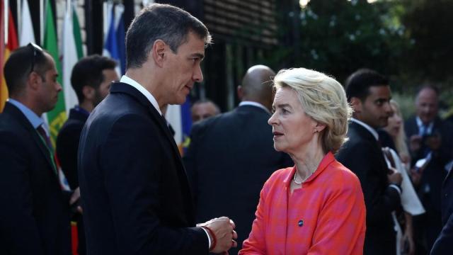 Pedro Sánchez junto a Von der Leyen en un anterior encuentro. / EP Pedro Sánchez junto a Von der Leyen en un anterior encuentro.