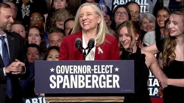 Abigail Spanberger será la primera gobernadora de Virginia.