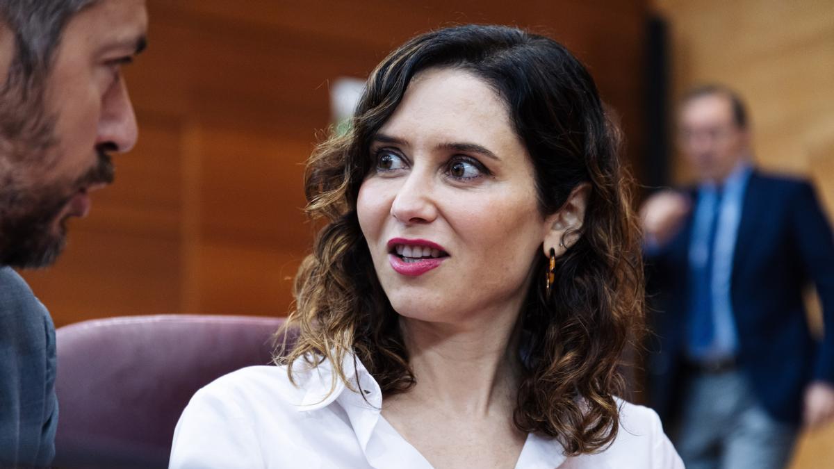 La presidenta de la Comunidad de Madrid, Isabel Díaz Ayuso.