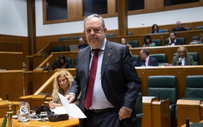 El consejero de Economía y Hacienda, Pedro Azpiazu. El consejero de Economía y Hacienda, Pedro Azpiazu.