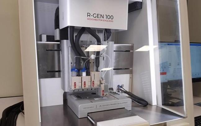 La bioimpresora se encuentra en el centro de investigación Lascaray del campus de Álava de la UPV/EHU. La bioimpresora se encuentra en el centro de investigación Lascaray del campus de Álava de la UPV/EHU.