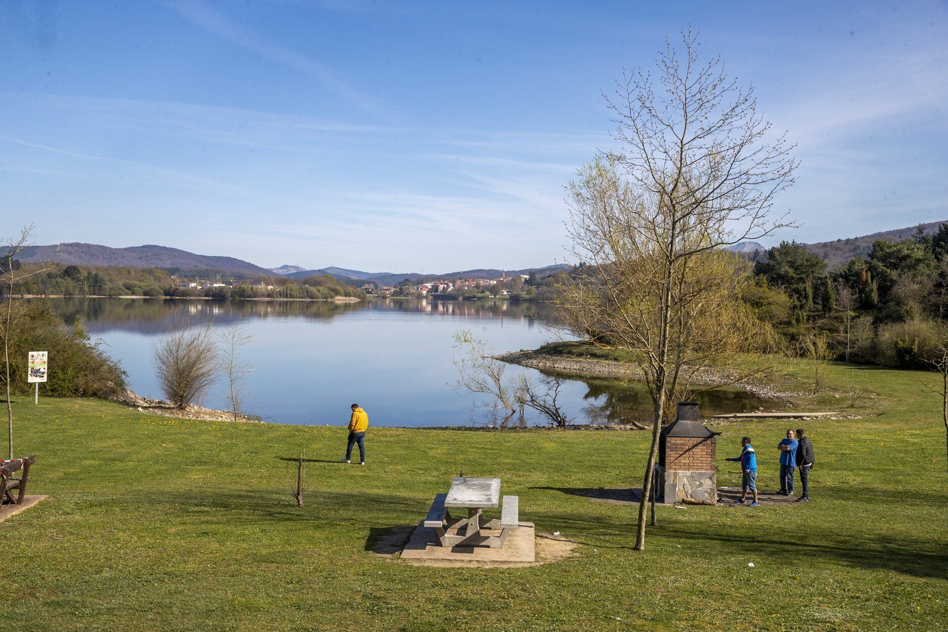 Embalse de Urrúnaga.