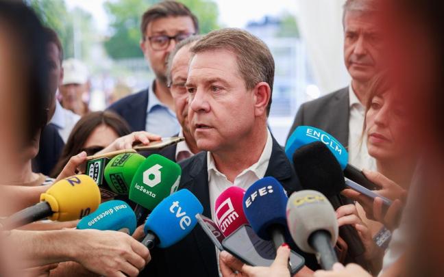 El presidente de Castilla-La Mancha, Emiliano García-Page.