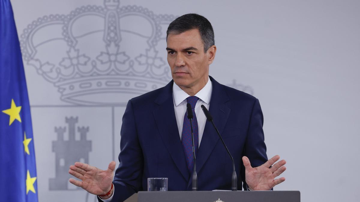 El presidente español, Pedro Sánchez.