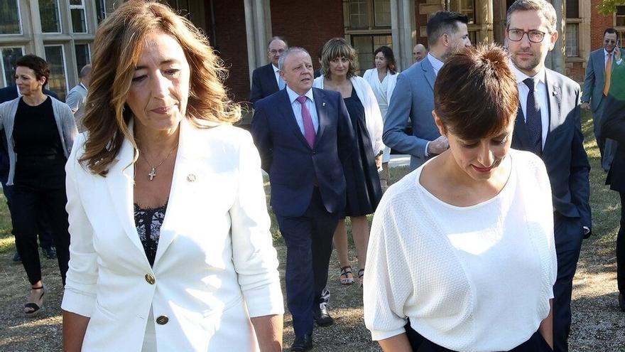 La consejera Garamendi y la ministra Rodríguez.