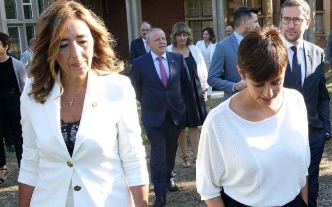 La consejera Garamendi y la ministra Rodríguez.