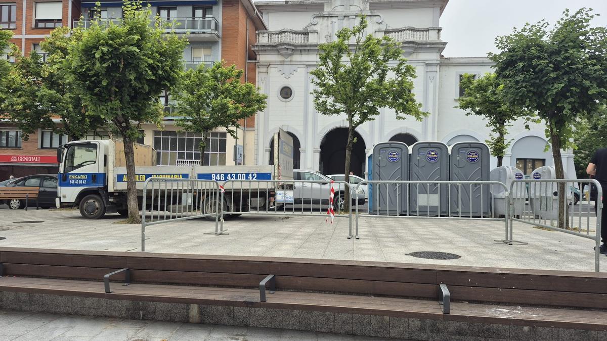 Recinto reservado a personas con movilidad reducida en el concierto de Celtas Cortos