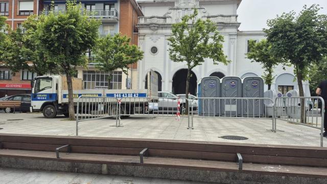 Recinto reservado a personas con movilidad reducida en el concierto de Celtas Cortos