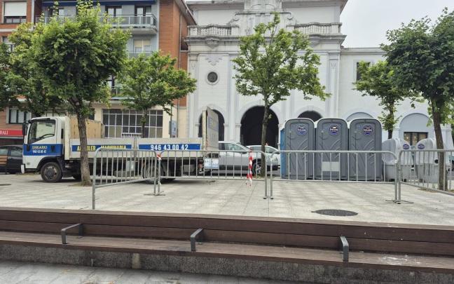 Recinto reservado a personas con movilidad reducida en el concierto de Celtas Cortos