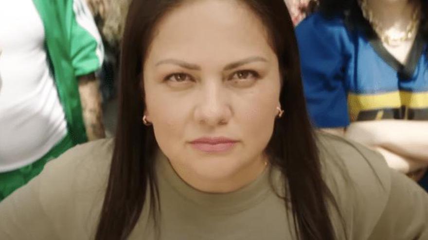 Lili Melgar en el videoclip de 'El Jefe', el nuevo tema de Shakira.