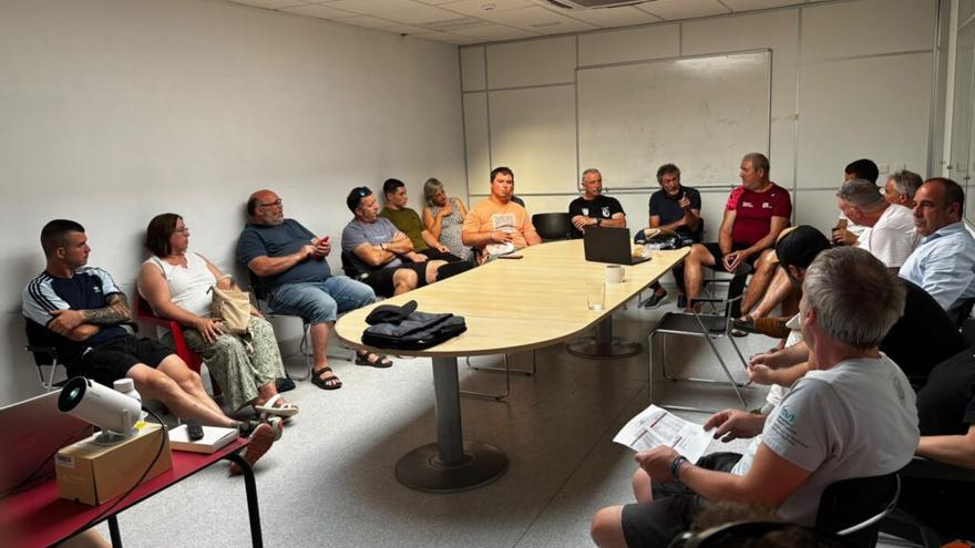 Un momento de la asamblea general celebrada este martes.
