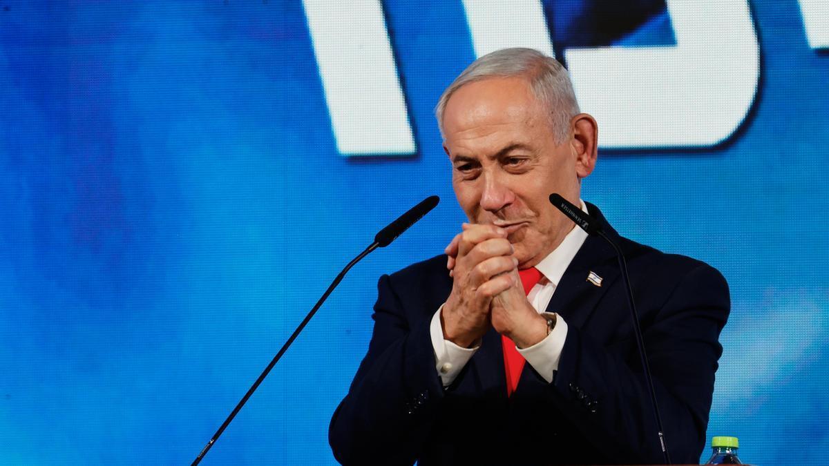 El primer ministro y líder del Likud, Benjamín Netanyahu.