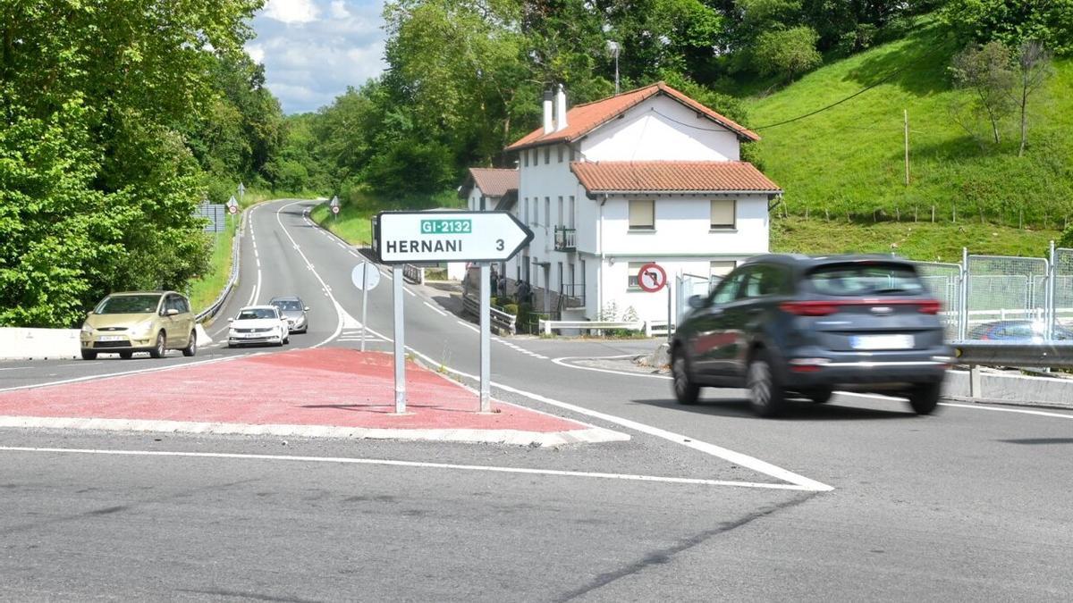 Carretera hacia Galarreta