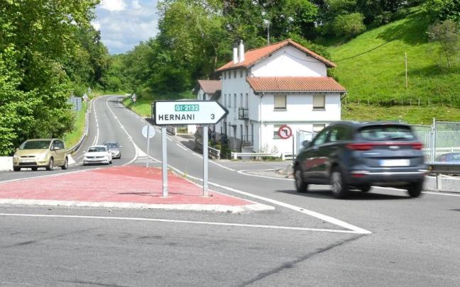Carretera hacia Galarreta