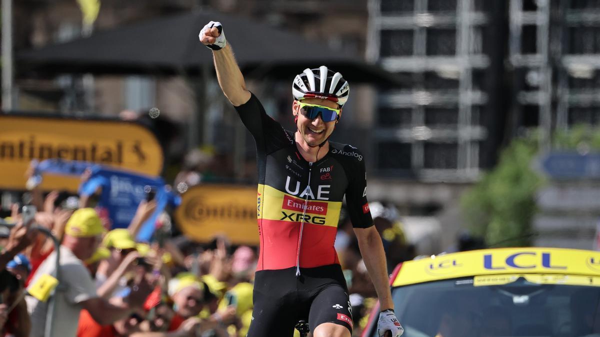 Tim Wellens, vencedor de la etapa.