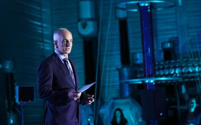 Alexander Artetxe, en la presentación del Plan de Industria del Gobierno vasco en junio.